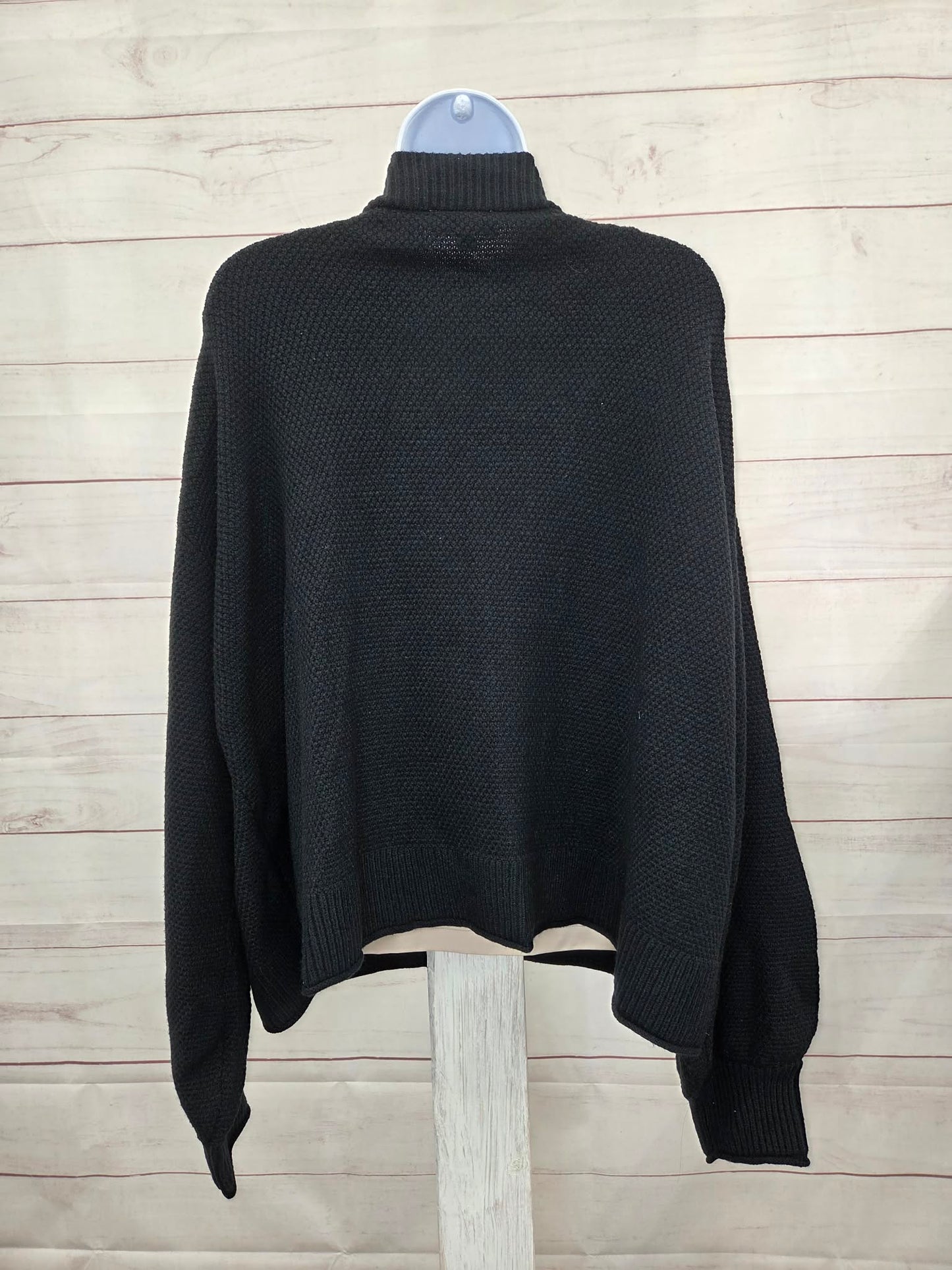 LARGE BLACK A704545 Me by Jennie Garth Paloma Pebble Cardigan