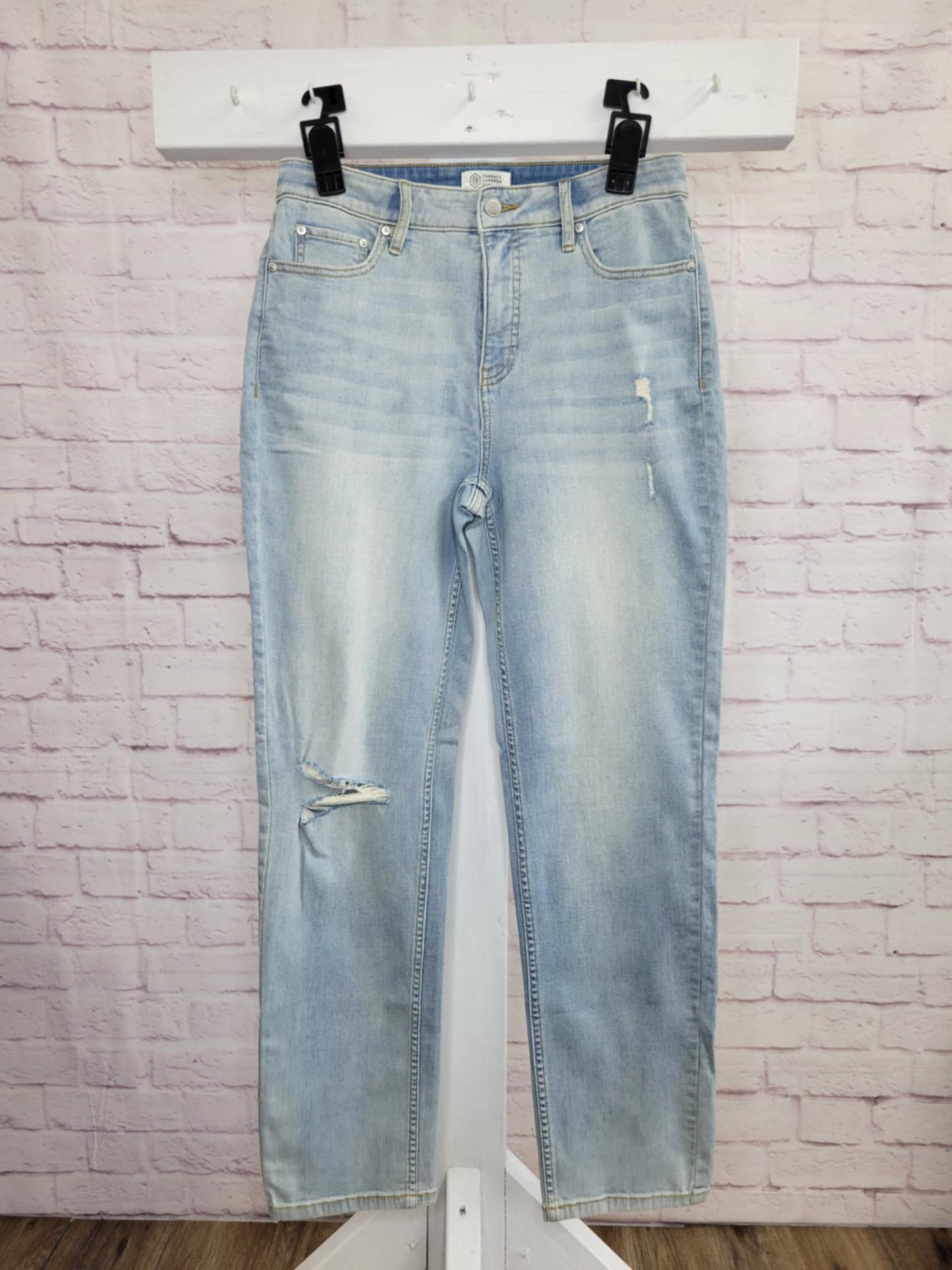 18W MALIBU LT A574867 Candace Cameron Bure Regular Pacific Denim Girlfriend Jean