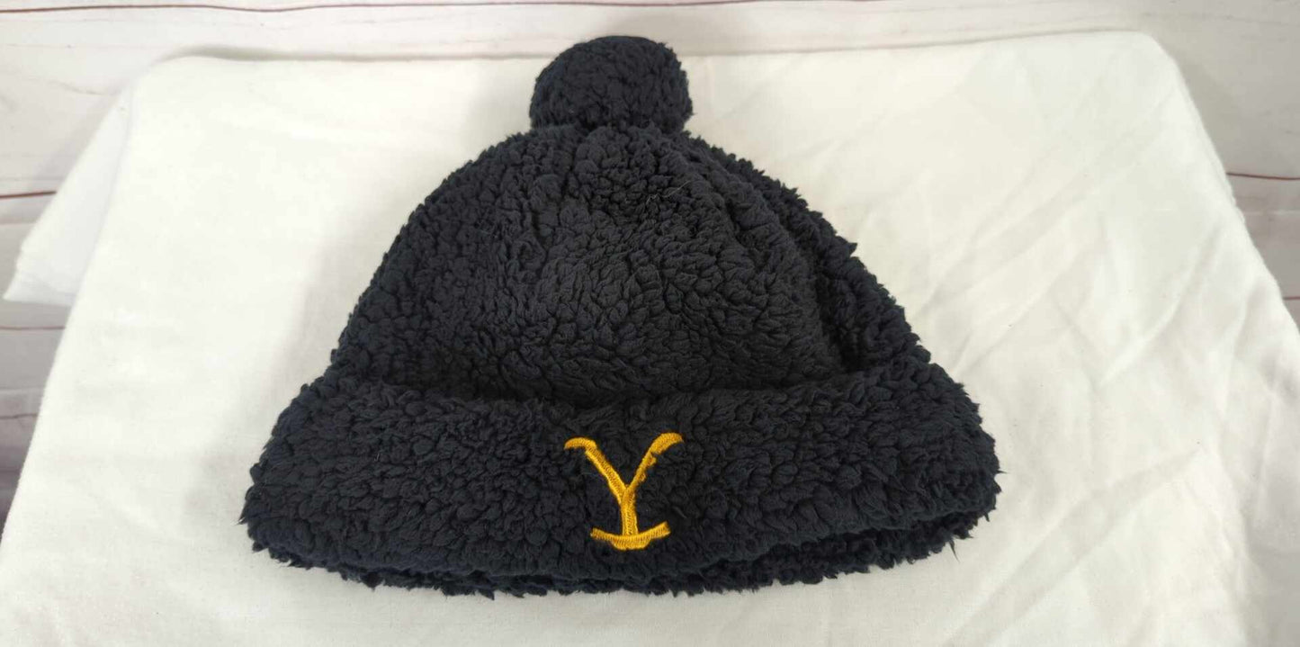 Black A522394 Yellowstone x BumbleBella by Jill Martin Sherpa Beanie