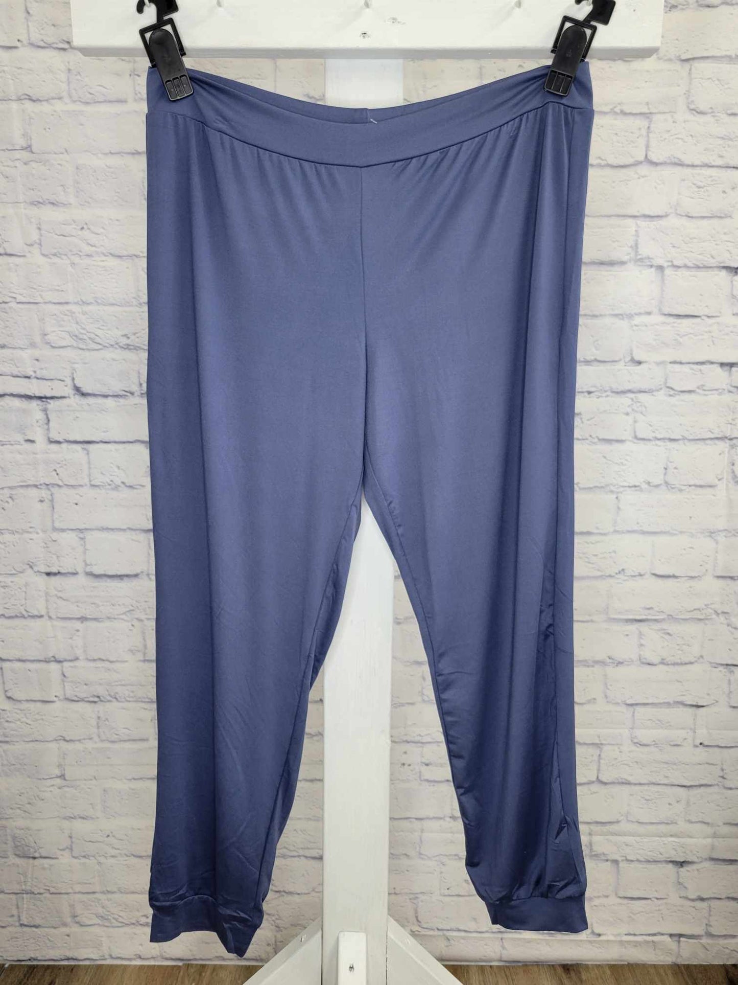 LARGE INDIGO Hue Lounge/Sleep Jogger Pants