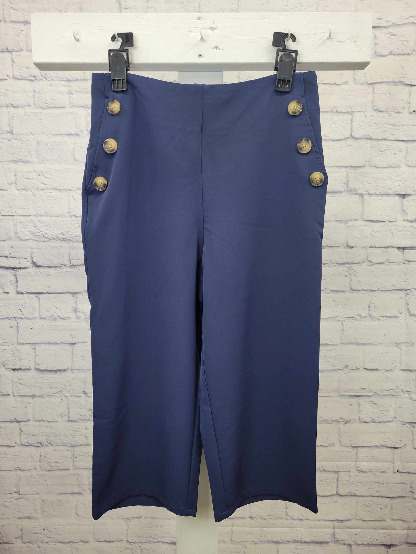 10R NAVY A395964 All Worthy Hunter McGrady Regular Cropped Sailor Pants