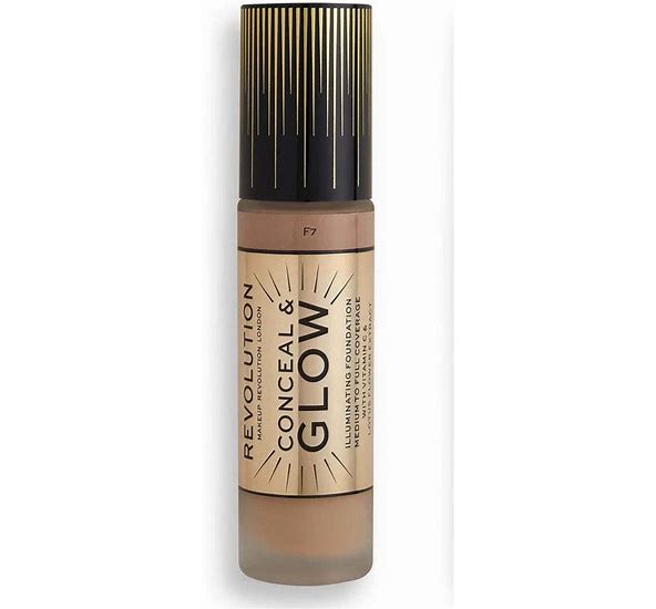 Revolution Beauty Conceal & Glow Illuminating Foundation F7
