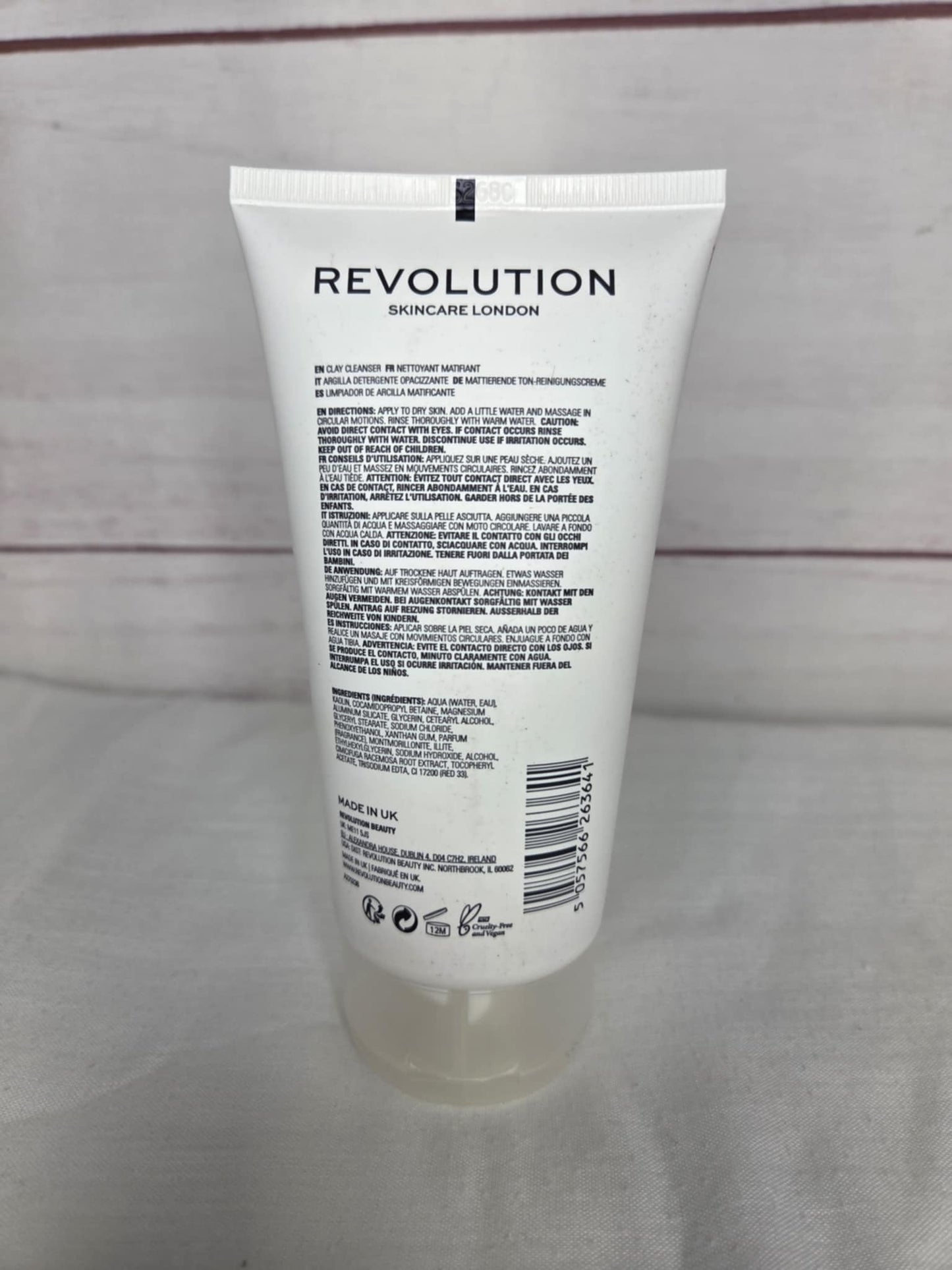 Revolution Skincare Mattifying Pink Clay Cleanser