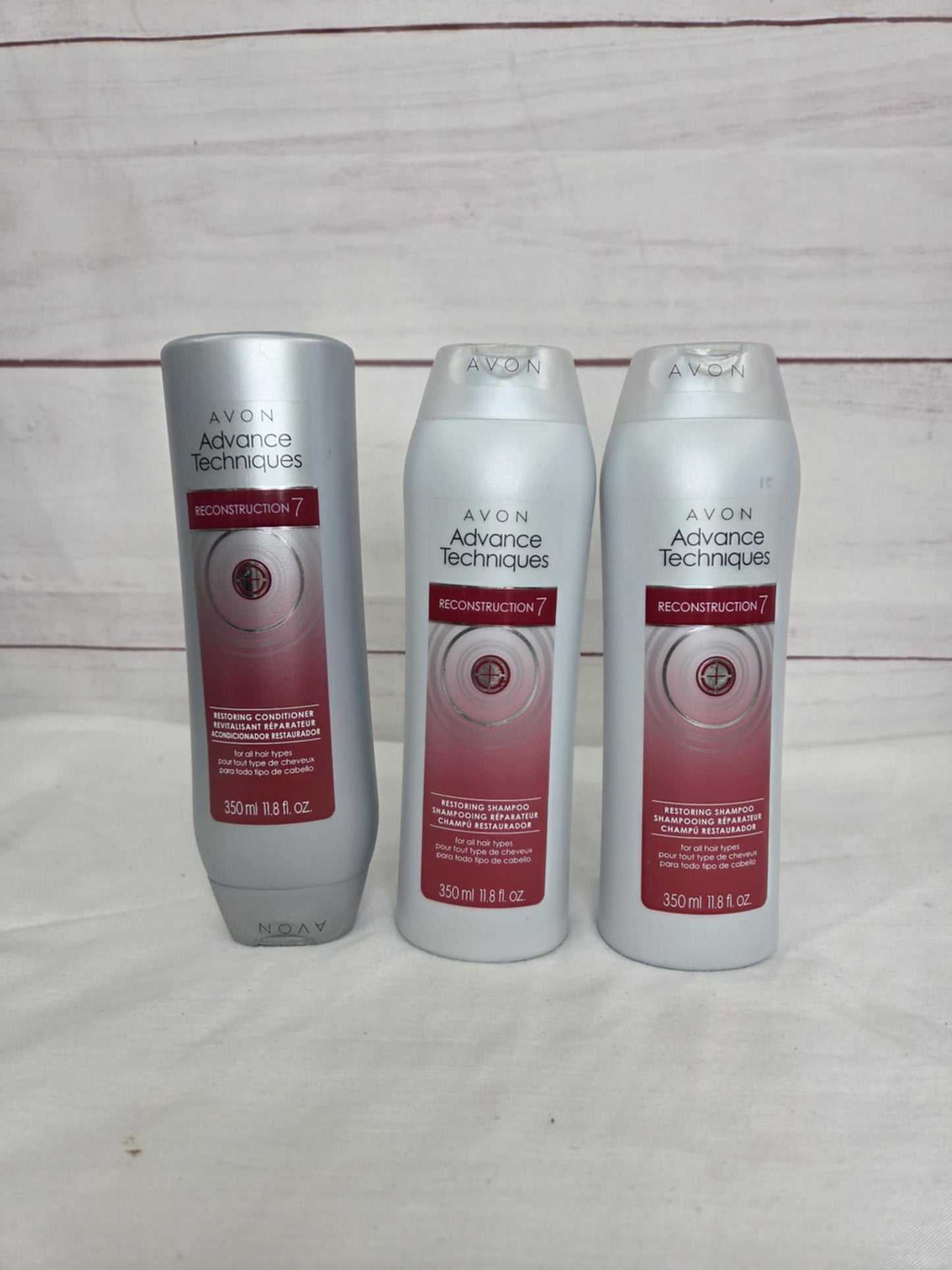 Avon Advance Techniques Reconstruction 7 Shampoo and Conditioner