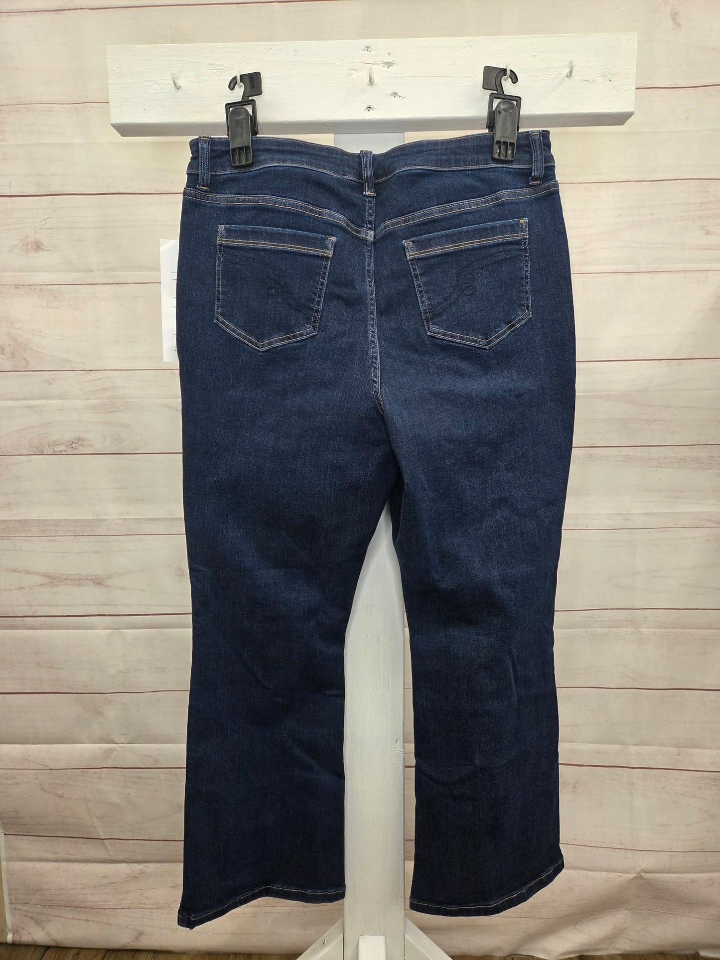 14P DK WASH A702772 Women with Control Conrour Curves Petite Indigo Jeans