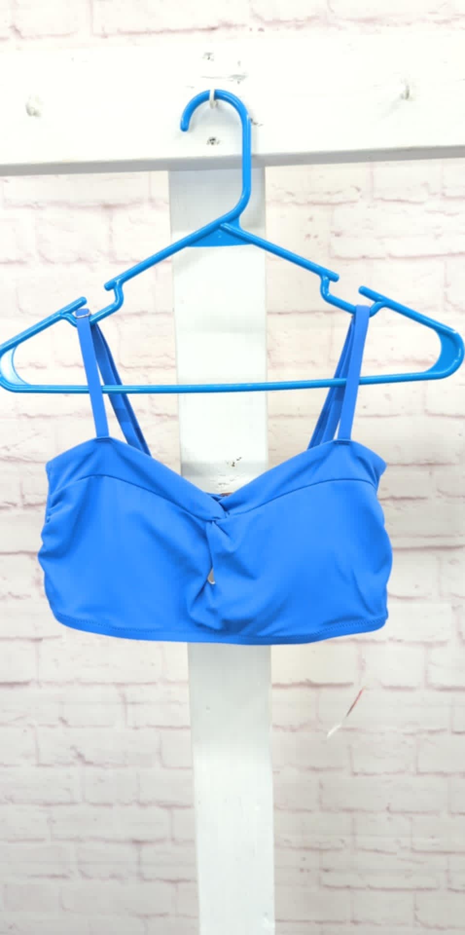 LARGE BLUE SWIM TOP
