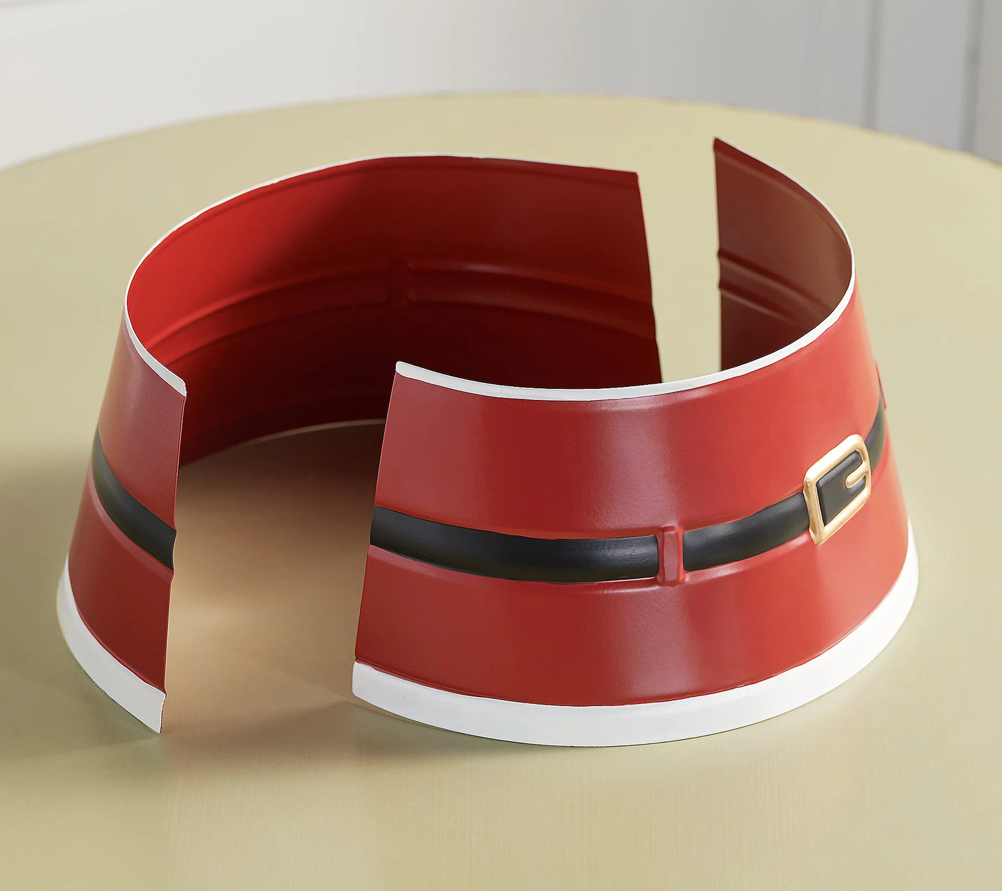 H232893 20" D Santa Suit Metal Tree Collar by Valerie