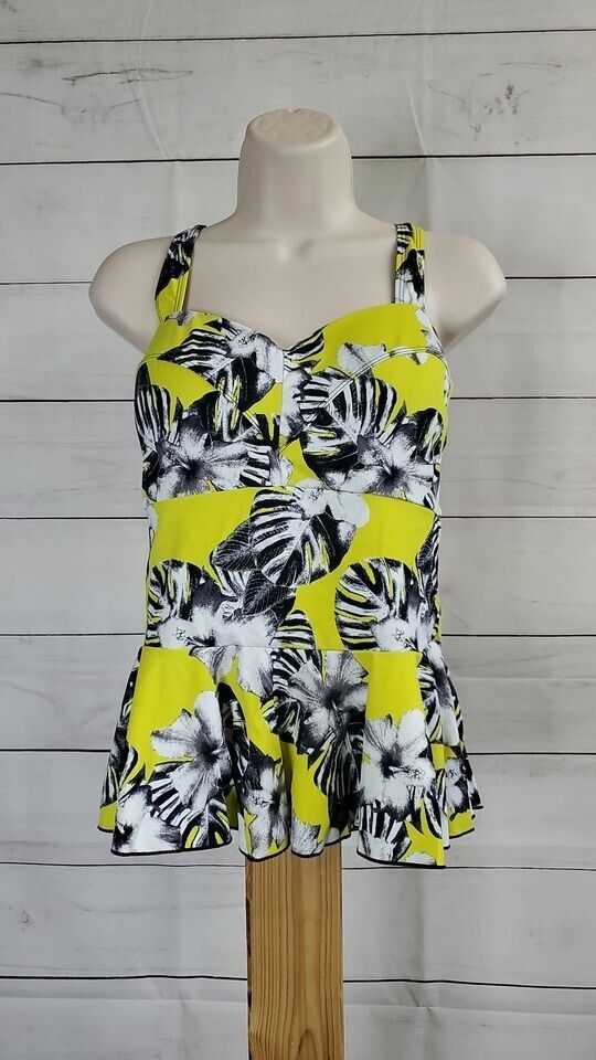 14R CITRINE A375137 G.I.L.I. Swim Peplum Tankini