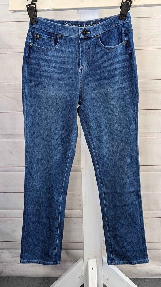 4T MEDWASH A517554 Belle by Kim Gravel Tall Flexibelle Rollabelle Jeans
