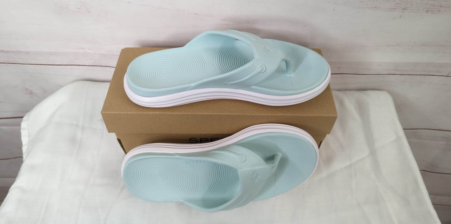 8M LT BLUE A472994 Sperry Float Thong Sandals - Windward
