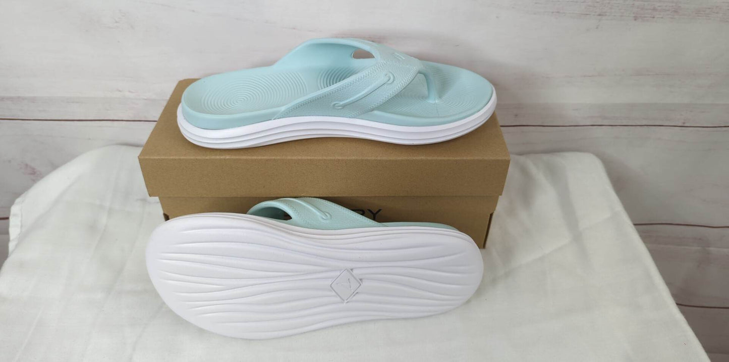 8M LT BLUE A472994 Sperry Float Thong Sandals - Windward