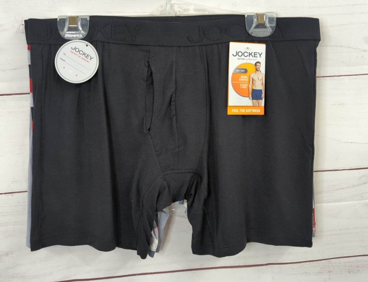 XLARGE A516108 Jockey Set of 3 Mens Boxer Briefs