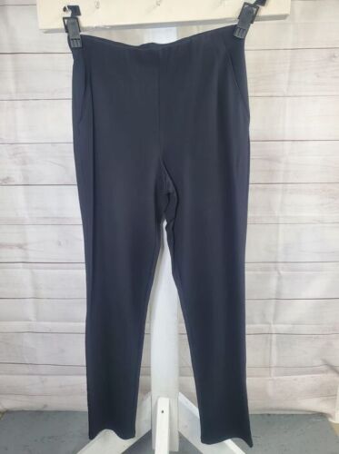XXSMALL BLACK A383262 Denim & Co. Tall French Terry Full-Length Pants