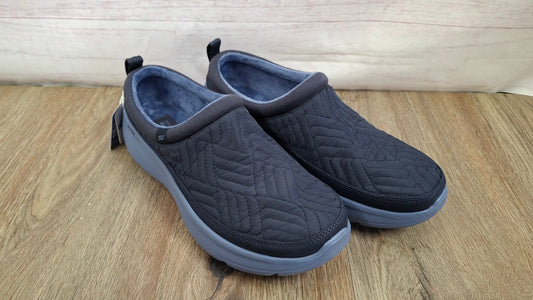 10 NAVY A704514 Skechers On-the-GO Encore Vegan Washable Mules - Ellie