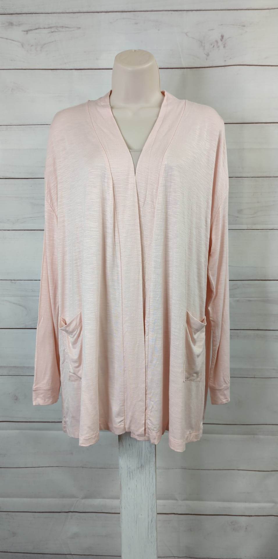 MEDIUM ROSE QUARTZ A392919 Koolaburra by UGG Jersey Open-Front Cardigan