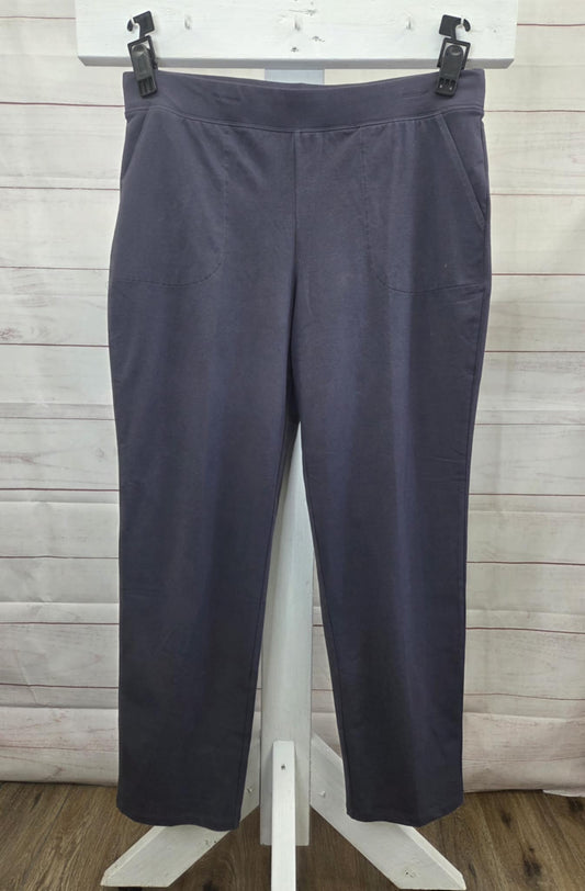 XLARGE TALL CHARCOAL A702029 Denim & Co. Tall Duo Stretch Straight Leg Pants