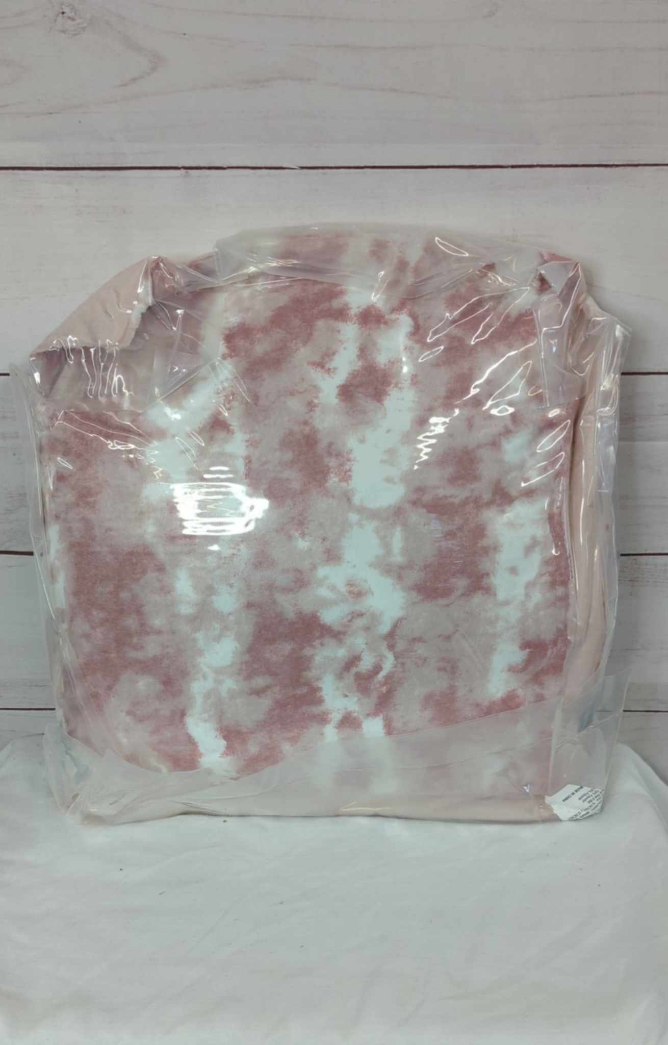 ROSE H226501 Dennis Basso Set of 2 18" x 18" Tie-Dye Lite Faux Fur Pillow