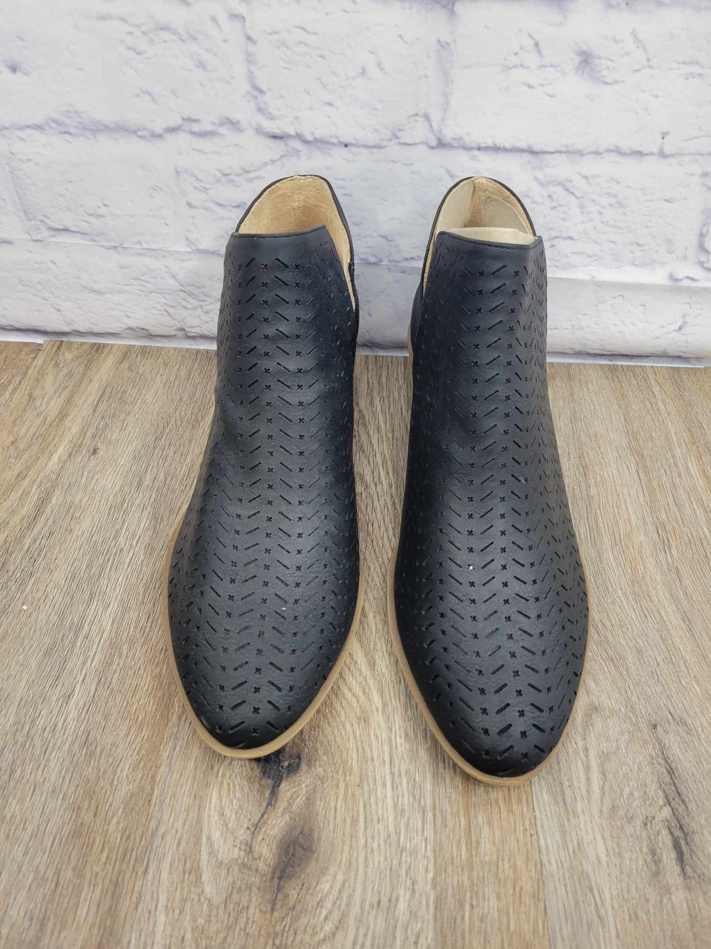 11W BLACK A530283 Lifestride Slip-on Booties Payton