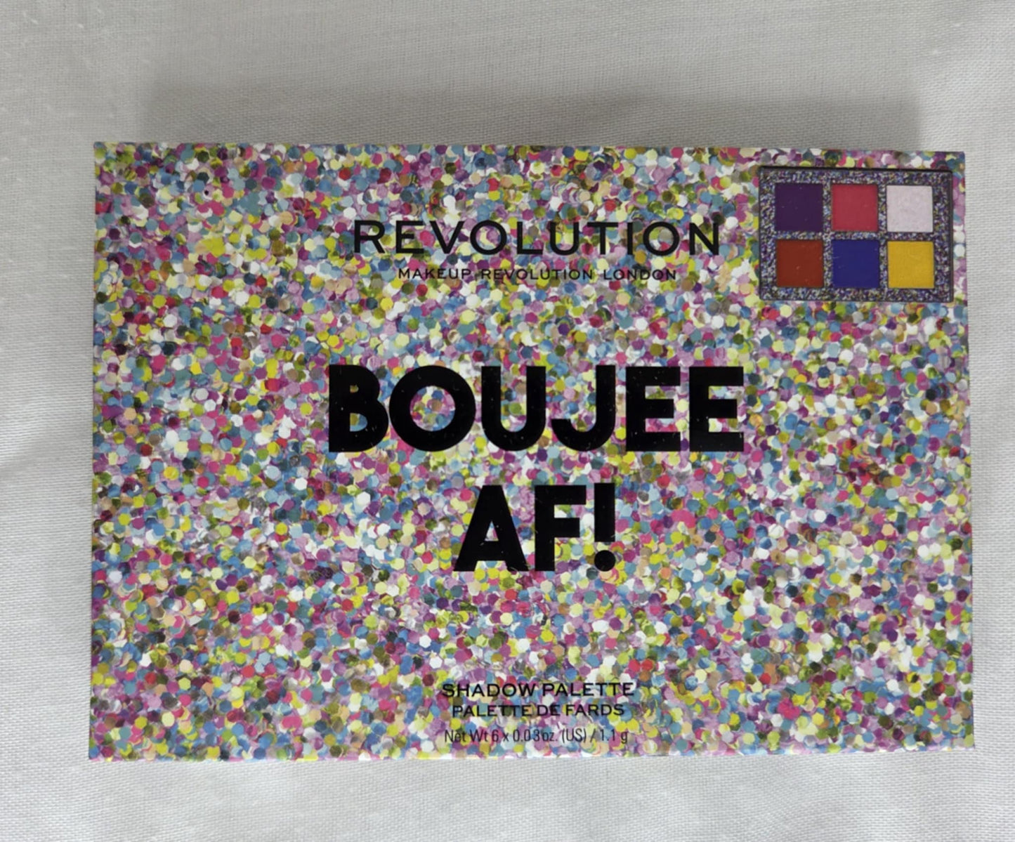 Revolution Power Shadow Palette BOUJEE AF
