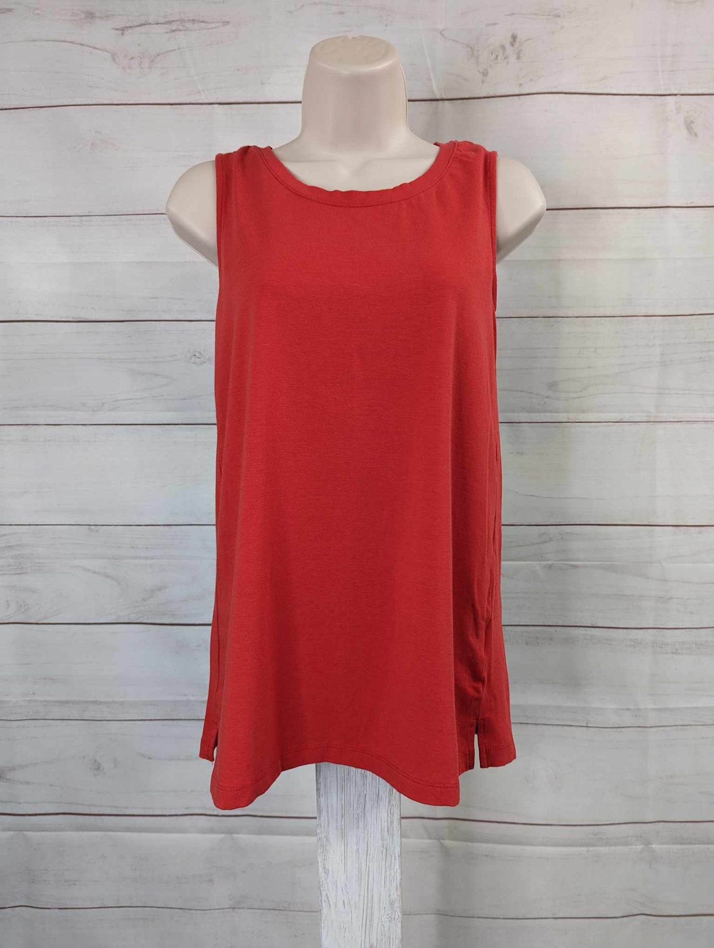 XXSMALL RED A491492 Joan Rivers Wardrobe Builders Cotton Blend Tank