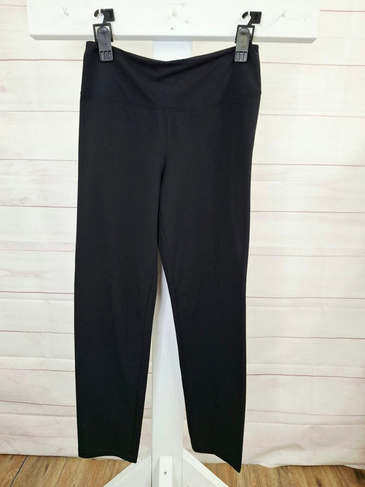 SMALL BLK A374339 Women w/ Control Regular Tummy Control TUSHY LIFTER Slim Pants