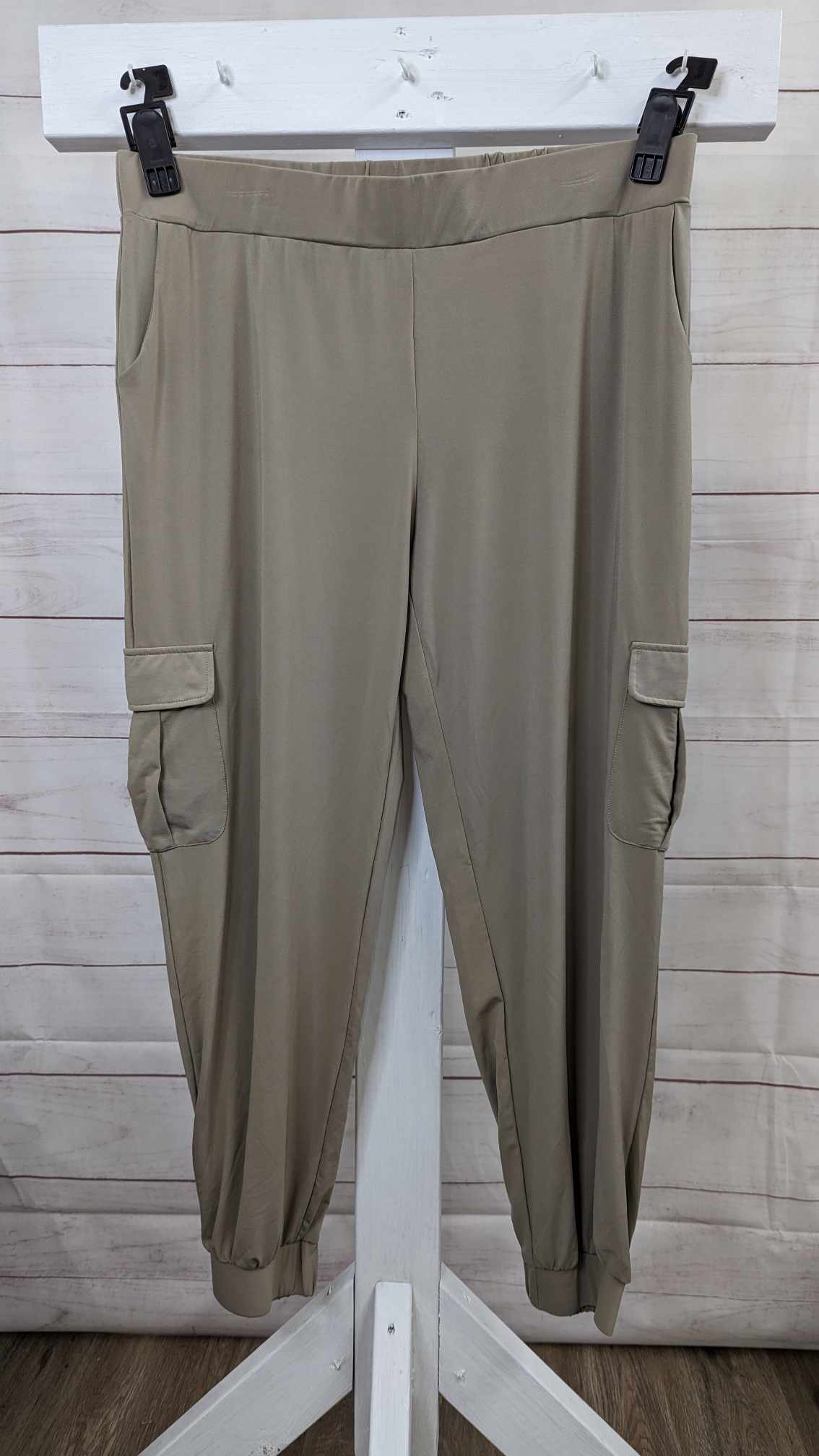 LARGE TAUPE A275985 Lisa Rinna Collection Regular Cargo Pants