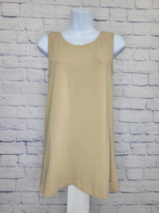 XXSMALL KHAKI A491492 Joan Rivers Wardrobe Builders Cotton Blend Tank