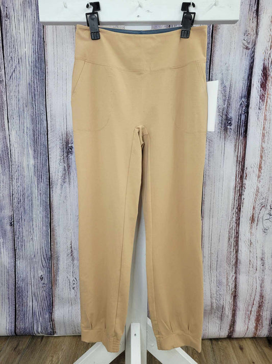 MEDIUM KHAKI A516278 Women with Control Tall Cotton Jersey SMOOTH & SLEEK Pant