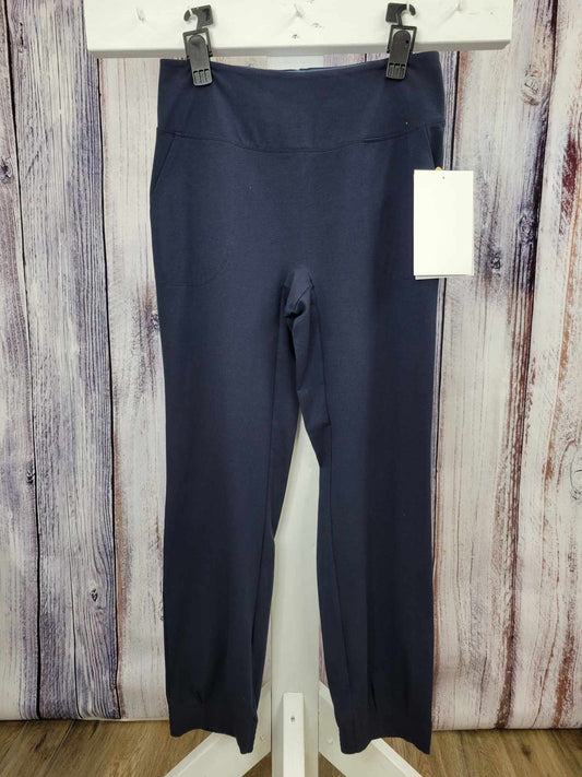 MEDIUM NAVY A516278 Women with Control Tall Cotton Jersey SMOOTH & SLEEK Pant