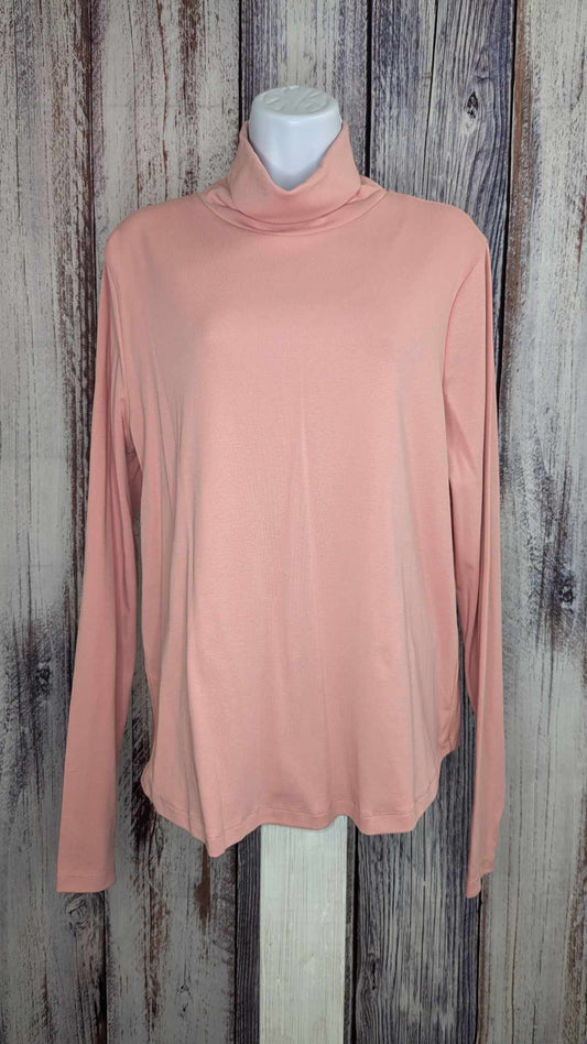 MEDIUM BLUSH A553154 zuda Turtleneck Top