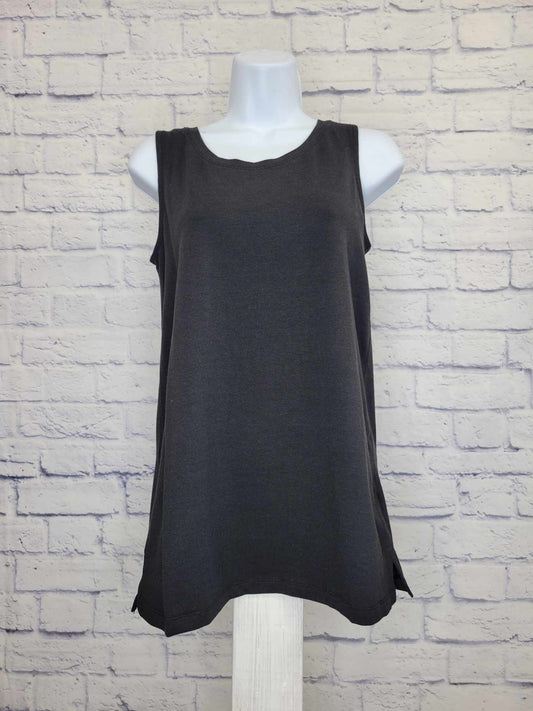 XXSMALL BLACK A491492 Joan Rivers Wardrobe Builders Cotton Blend Tank