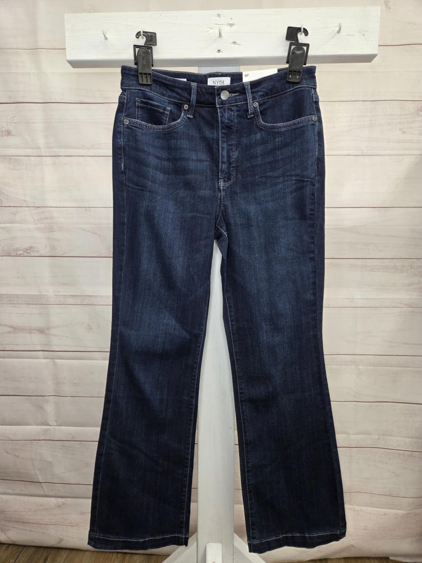 8P COLDWATER A704673 NYDJ Petite Sure Stretch High-Rise Barbara Bootcut Jeans