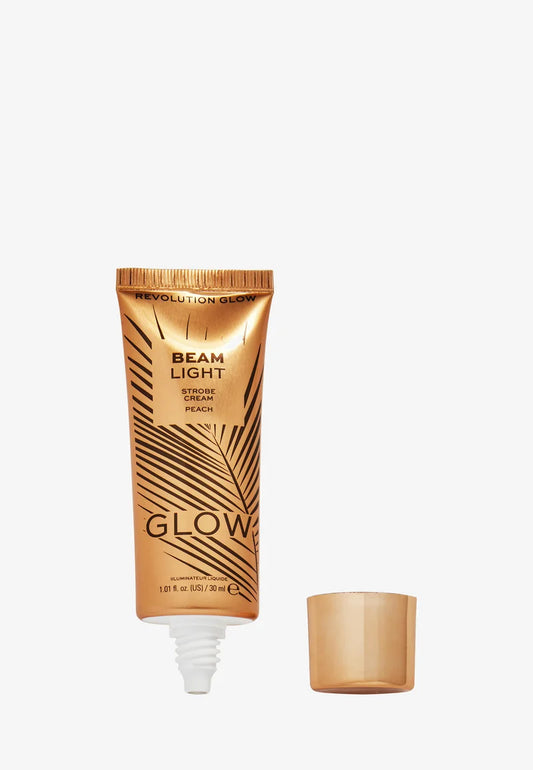Makeup Revolution Glow Beam Light Strobe Cream Peach