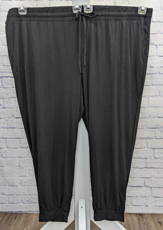 5X BLACK A517348 Anybody Regular Lush Jersey Jogger