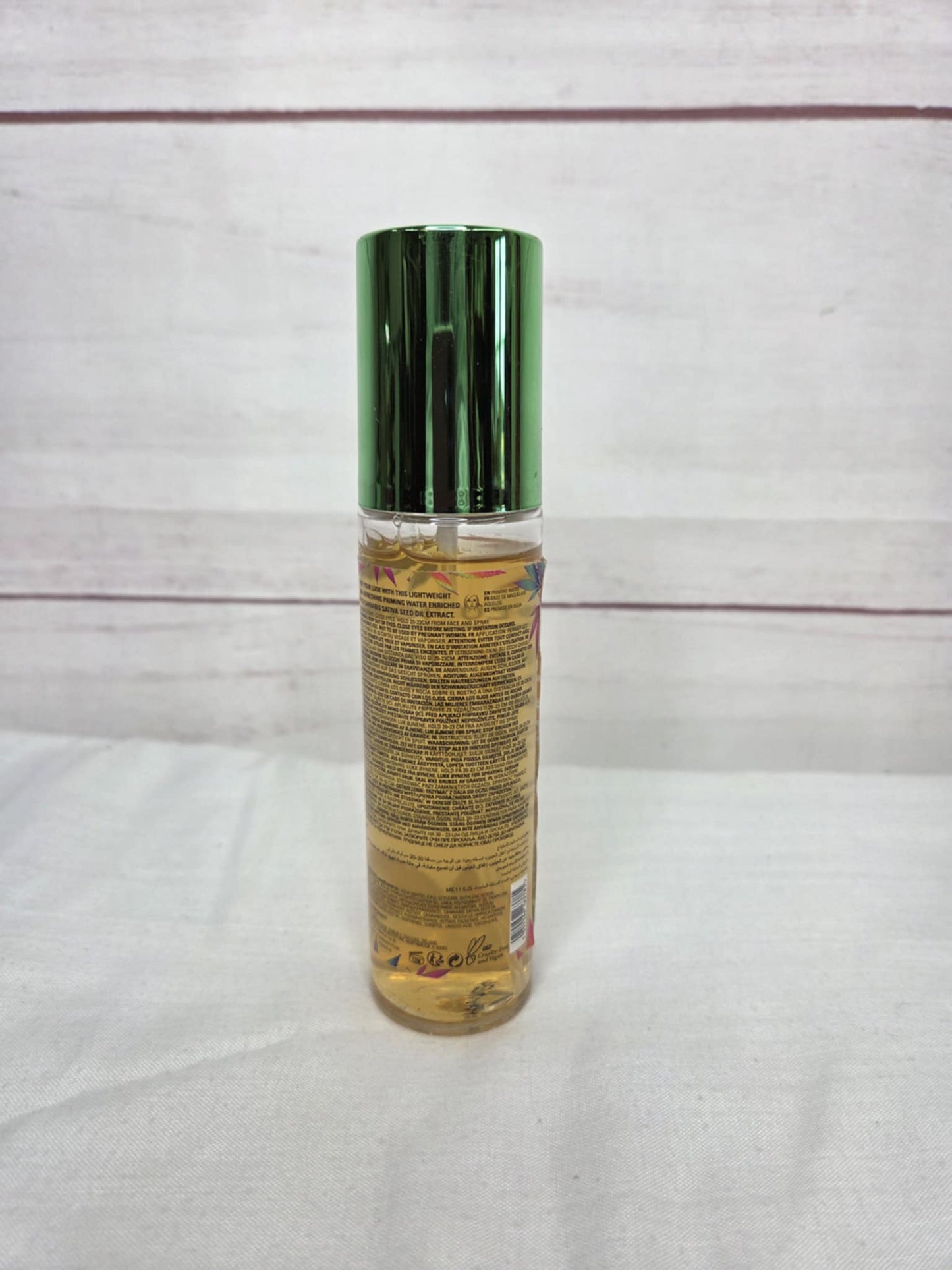 Revolution Purifying Priming Water with Cannabis Sativa