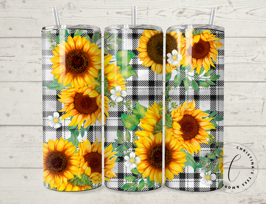 Sunflowers & Gingham