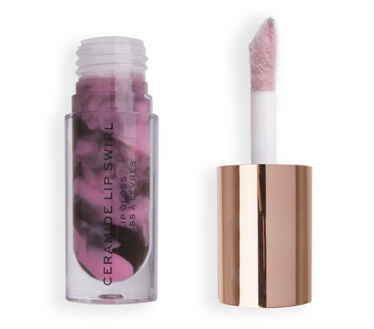 Revolution Ceramide Lip Swirl Gloss Cherry Mauve