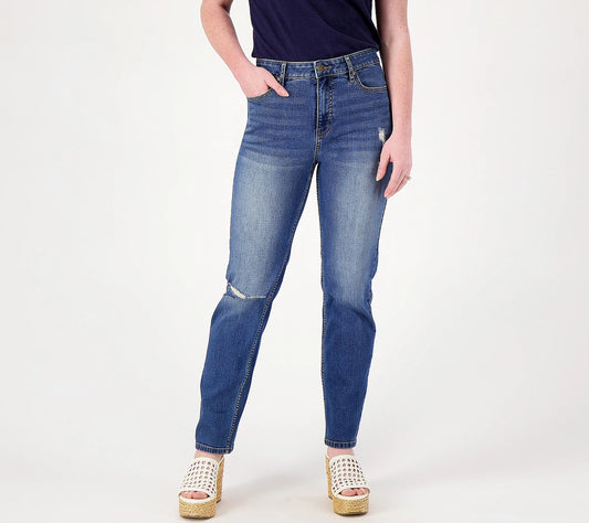 DELMAR A574867 Candace Cameron Bure Regular Pacific Denim Girlfriend Jean (MULITPLE SIZES AVAILABLE)