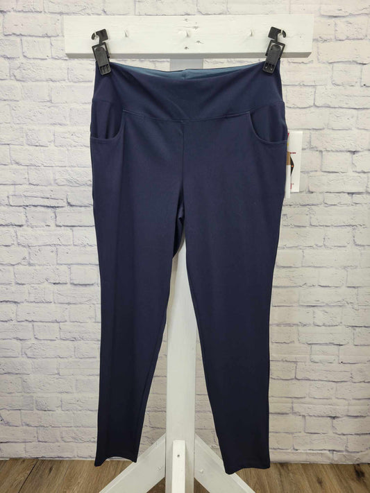 18WT NAVY A517300 Women with Control Tall St.Tropez Twill Legging