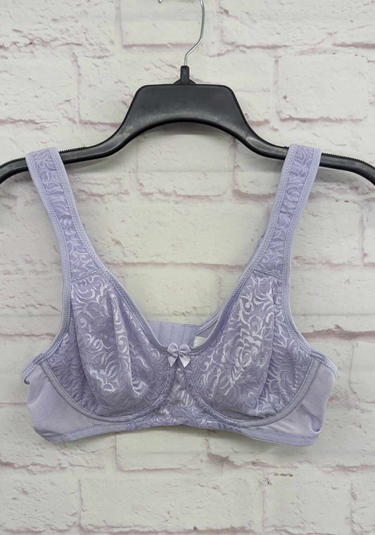 34B PURPLE A260366 Breezies Wild Rose Seamless Support Underwire