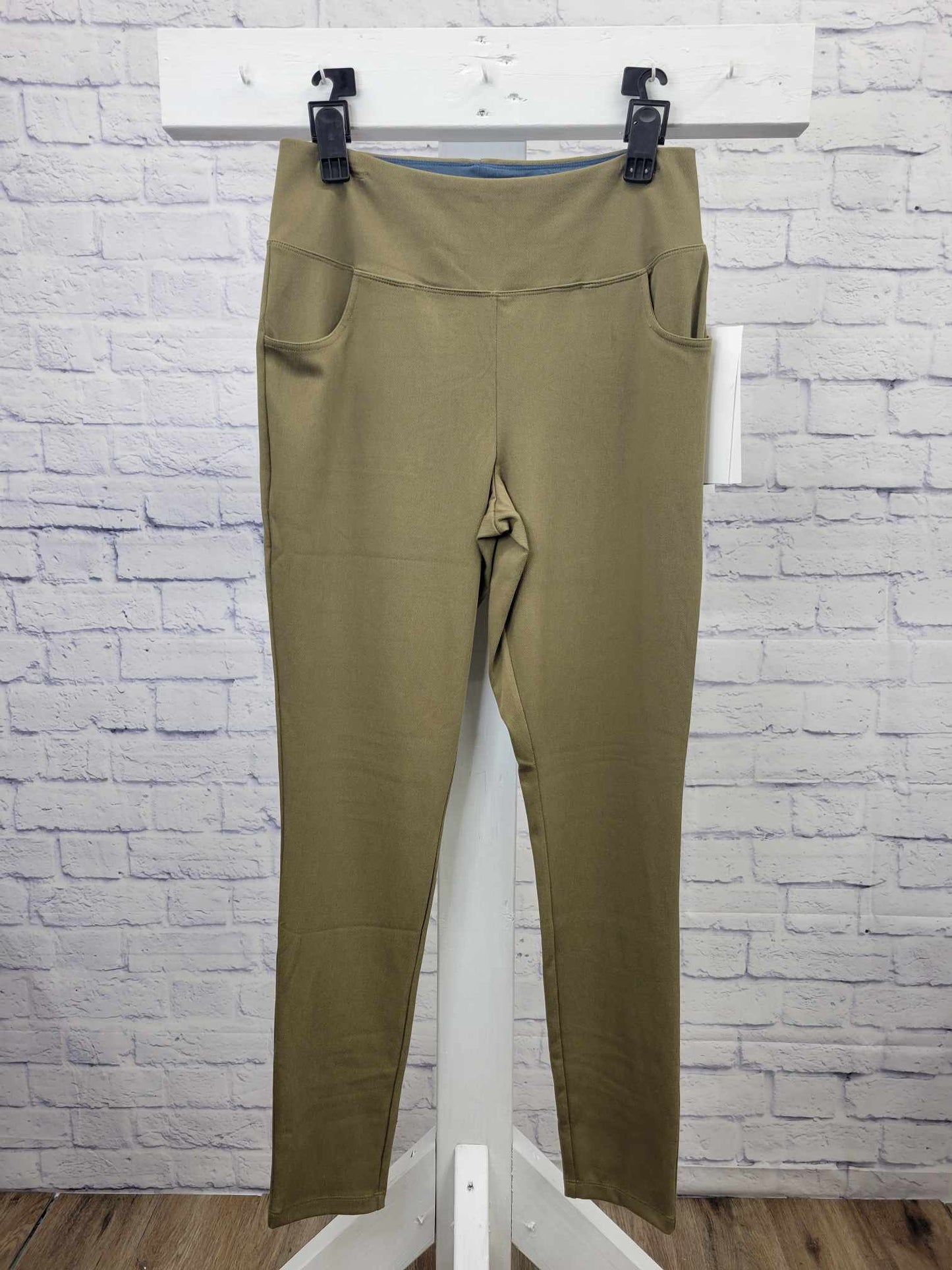 12T OLIVE A517300 Women with Control Tall St.Tropez Twill Legging