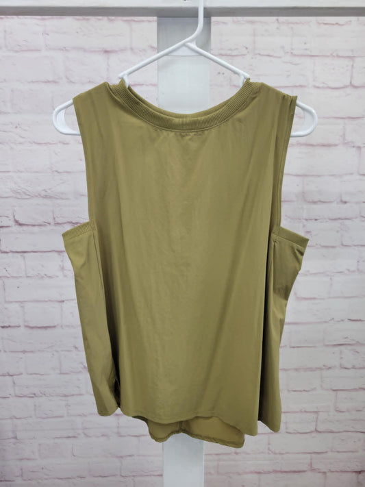 XSMALL OLIVE ATHLETIC TANK