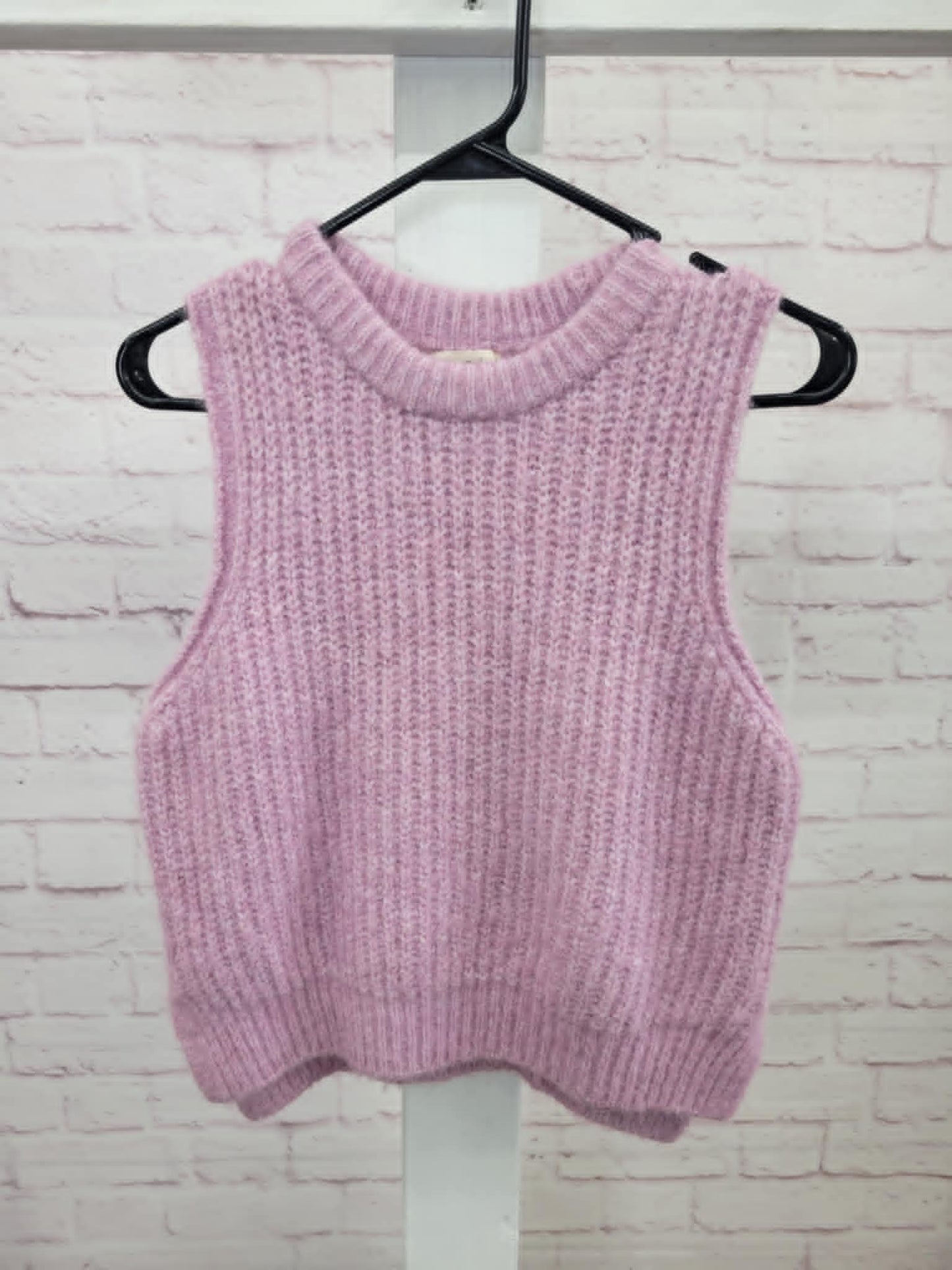 XSMALL PURPLE SWEATER KNIT TANK