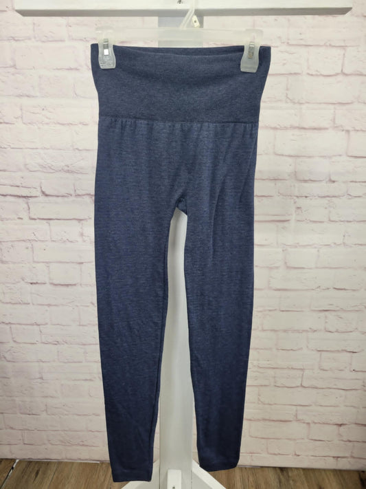 SMALL/MEDIUM NAVY FLEECED LINED LEGGINGS