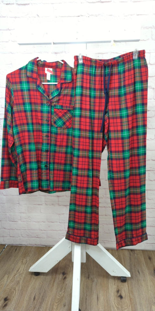 XSMALL PLAID PJS