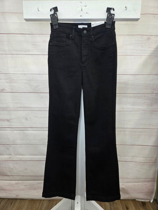 2P BLACK A704673 NYDJ Petite Sure Stretch High-Rise Barbara Bootcut Jeans- Petite