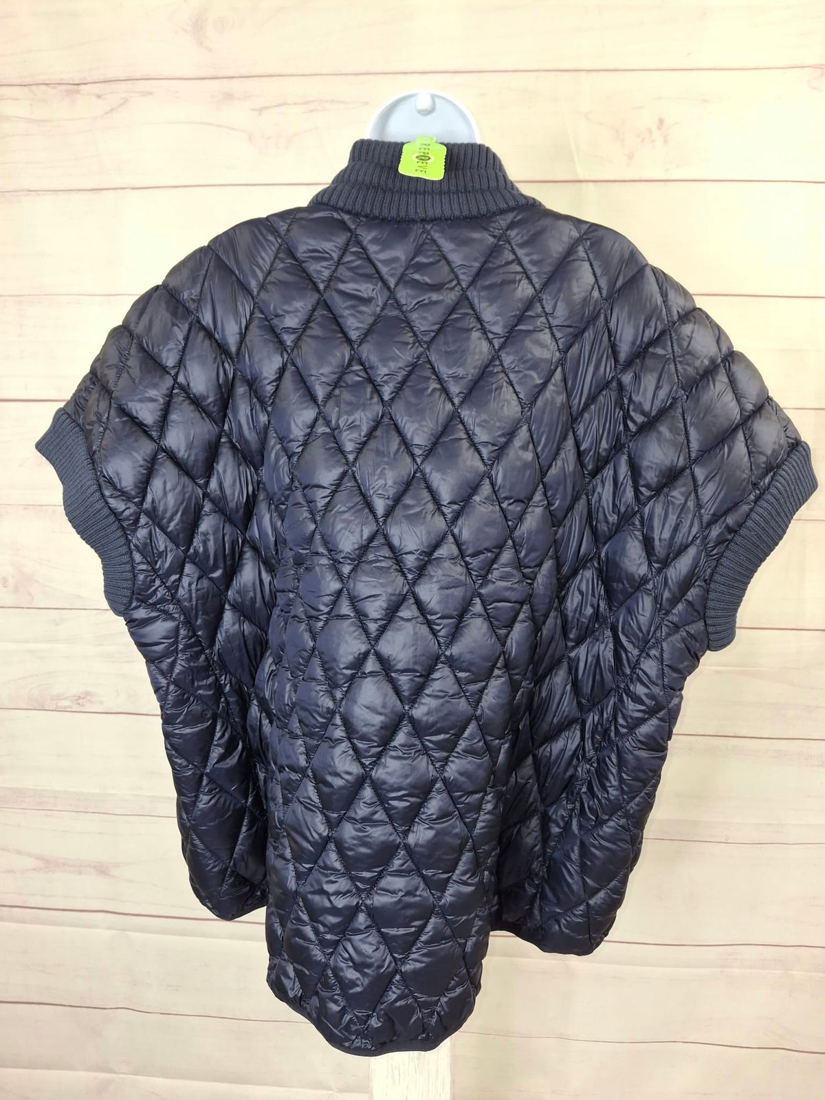 XLARGE NAVY A705625 Martha Stewart Signature Diamond Quilted Short-Sleeve Jacket