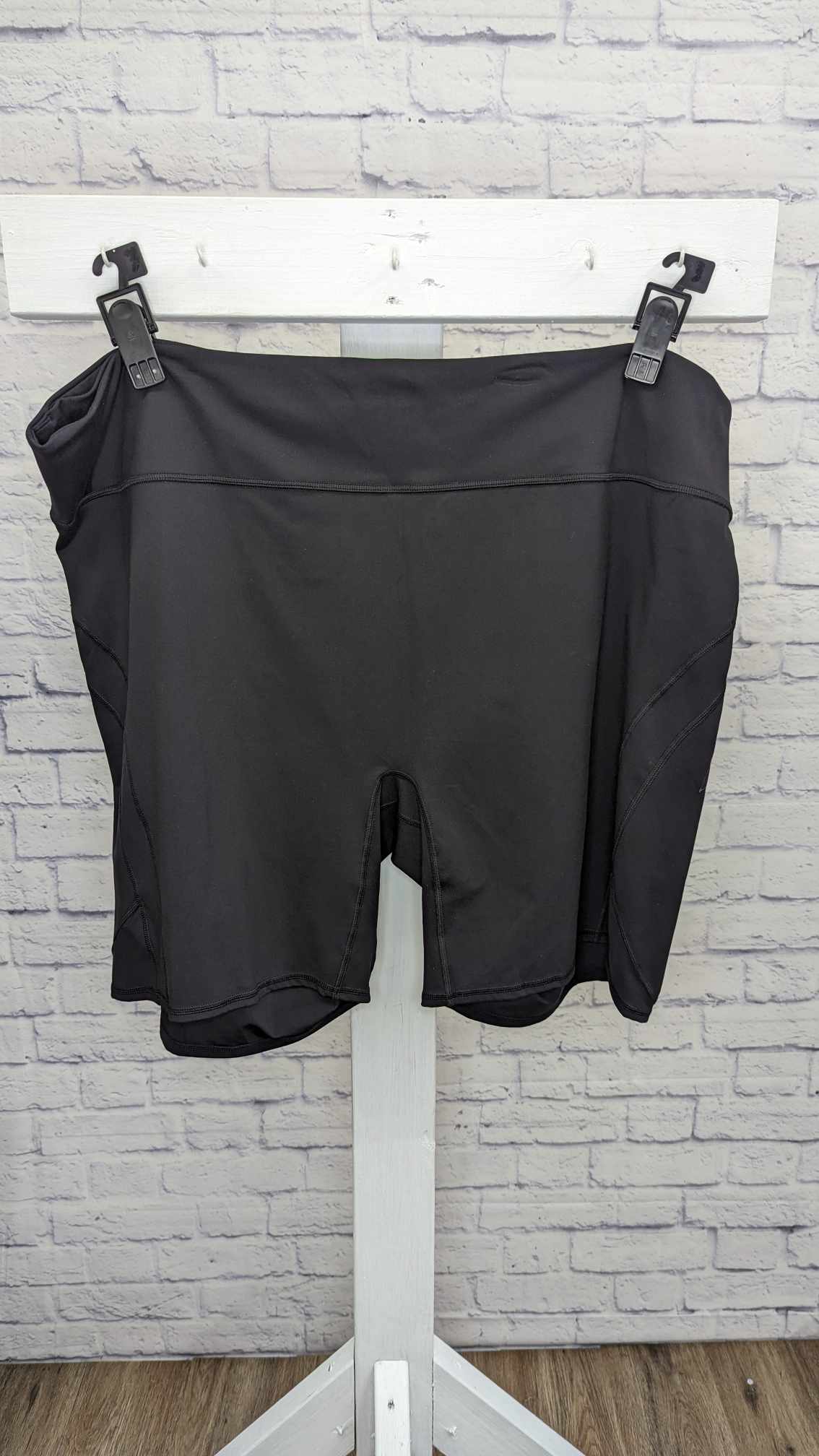 5X BLACK A395990 zuda Z-Move Power Mesh Waistband Biker Shorts