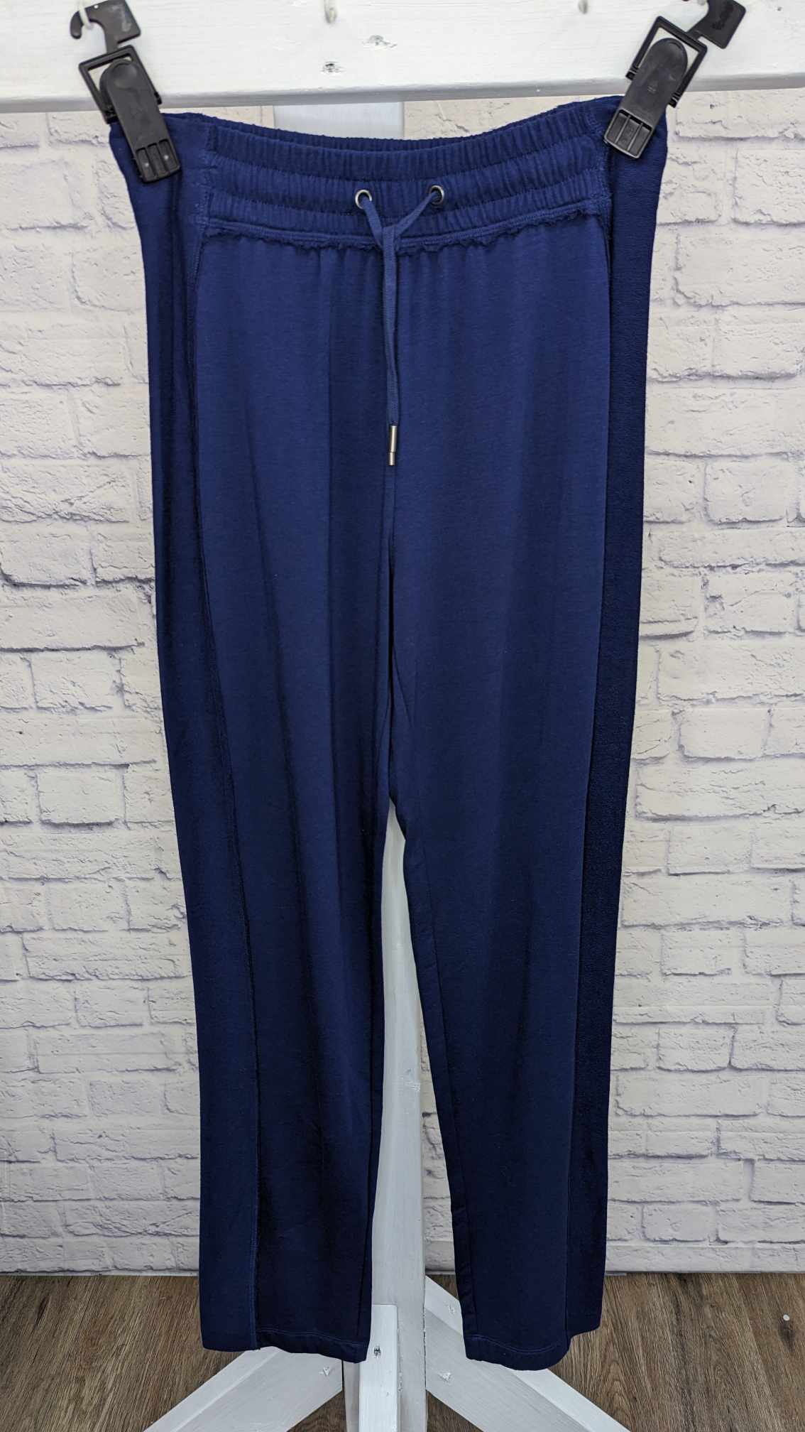 XXSMALL NAVY A393213 zuda Z-Knit Straight Leg Pants with Seaming