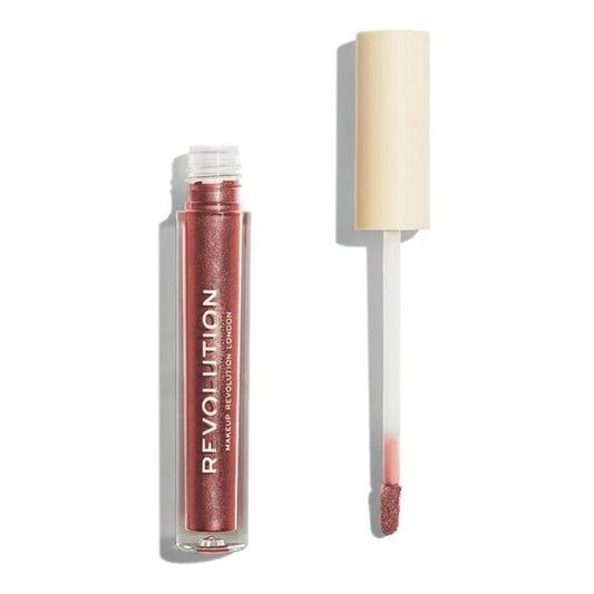 Revolution Liquid Lipstick Nudes Collection Metallic PIXELATED